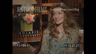 Solaris  Natascha McElhone Interview Press Junket 2002 [upl. by Oiludbo]