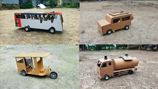 Top 4 Amazing Car Ideas  Home Made [upl. by Eedissac]