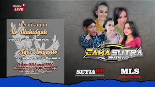 LIVE PERNIKAHAN  IDAHIDYAH amp AGOS ADRIYANTO  CAMASUTRA MUSIC  MLS SOUND [upl. by Ogram]