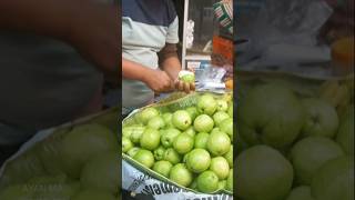 Tasty Guava Chaat  guava guavachaat peyaramakha streetfood food foodie fruit fruitcutting [upl. by Luciana68]