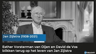 Uitgelicht 10 september 2021  In memoriam Jan Zijlstra [upl. by Shirlee]