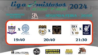 LIGA AMISTOSOS FUTSAL  SÉRIE OURO E PRATA [upl. by Berkshire]