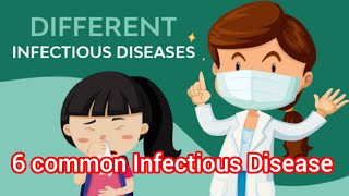 6 common Infectious Disease with full details [upl. by Atiuqet]