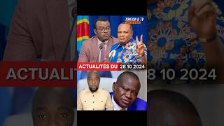 Informations 28 10 2024 kinshasa congo tontondtv danielbumba congolais [upl. by Forsta]