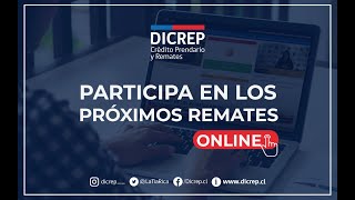 Emisión Remate Online Plazo Vencido  SUCURSAL LA SERENA [upl. by Fuld]