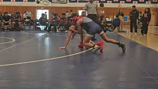 Christian Ceballos vs Castle Park Jv Duals Jan 15 2024 [upl. by Ymmac]