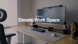 Desk Setup  Home Office Makeover 2024 [upl. by Tivad566]