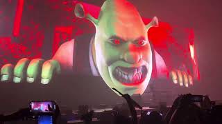 Excision  Shrek Visual  Nexus Tour 2024 LIVE at The Tucson Arena 21824 [upl. by Yentruok803]