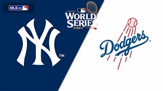 LIVE ll New York Yankees vs Los Angeles Dodgers ll NLCS Game 1 [upl. by Ashien]