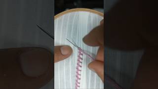 Easy embroidery designsytshortsembroiderydesign borderstitchhandembroidery crosiacrosiadesigns [upl. by Accebar]