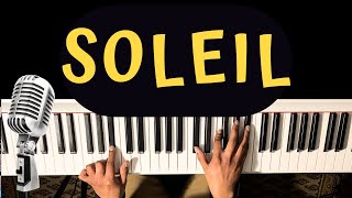 PIANO FACILE  LOUANE  SOLEIL ft P3GASE [upl. by Kramer500]