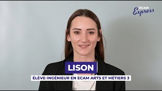 Lison  élèveingénieure et présidente dun club étudiant [upl. by Acire]