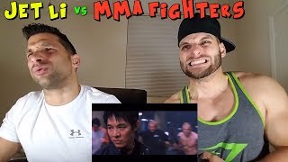 Cradle 2 the Grave  Jet Li vs MMA Fighters REACTION [upl. by Wachtel]