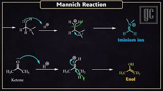 Mannich Reaction Name reactionsSeriesGC [upl. by Colville]