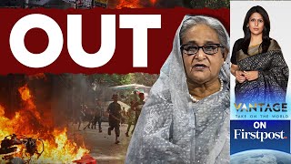 Sheikh Hasina Flees to India Seeks Asylum in UK  Bangladesh Protest  Vantage with Palki Sharma [upl. by Eenel]