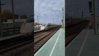 ICE4 der Deutsche Bahn in Haltingen ice deutschebahn dbfernverkehr trainspotting shorts yt [upl. by Anglim878]