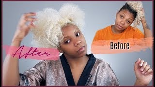 HOW I RETOUCH MY BLONDE HAIR CARE ROUTINE [upl. by Orten]