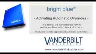 Activating Automatic Overrides in bright bluelite blue [upl. by Gardas]