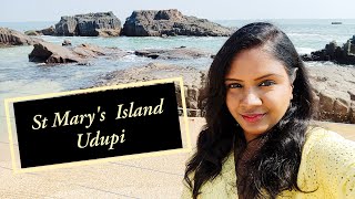 St Marys Island  Udupi trip  Coastal Karnataka  Island visit [upl. by Anihcak]