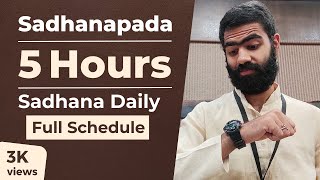 Whats My Schedule in sadhanapada  Mayank Garg [upl. by Llehcsreh]