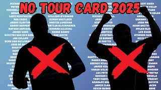 BIG Names will lose their Tour Card next year darts [upl. by Kopple466]