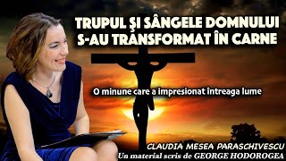 Trupul si Sangele Domnului sau transformat in carne  O minune care a impresionat intreaga lume [upl. by Idnew]