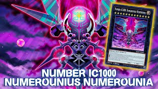 100000ATK  Number iC1000 Numerounius Numerounia DECK  YGOPRO [upl. by Hermie488]