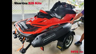 Jet Ski inflatable collars by Dockitjet UNBOXINGquot  Inflatable Jetski stabilizers fit all model ski [upl. by Laden]