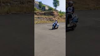 Indian RTO Driving Testtestdriving india indian rtovehicle motorcycle curryworldshalu [upl. by Atilem975]