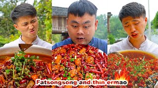 cooking  pork belly  mukbangs  food mukbang  seafood  fatsongsong and thinermao  mukbang [upl. by Beverle774]