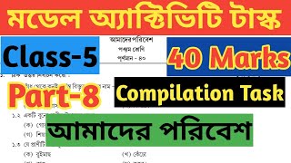 Class 5 Science Compilation Model Activity Task 40 Marks Part 8November 2021 [upl. by Adey]