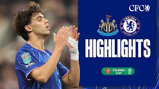 Newcastle 20 Chelsea  HIGHLIGHTS  Carabao Cup 2425 [upl. by Paget157]