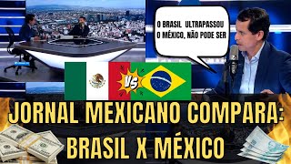 Jornal Mexicano Com Inveja Do Brasil Brasil x México [upl. by Edasalof134]