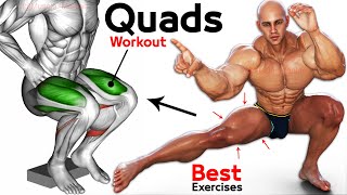 9 How to Train Your Quadriceps Muscles Exercises amp Workout  Leg Day [upl. by Ahsoj]