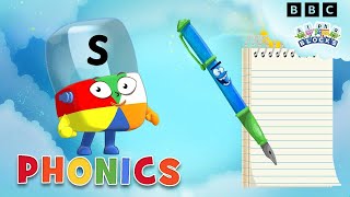 Phonics  Learn to Read  Stationary Words  Alphablocks [upl. by Cheke117]