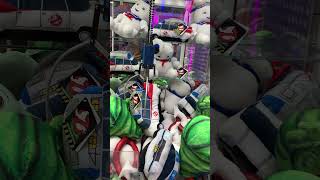 Try to Grab a Ghostbusters Toy from German Claw Machine [upl. by Anitrebla]