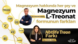 Magnezyum Hakkında Her Şey NBTLİFE Treon Lansmanı drmustafakalkan Dyt Melek Akgün [upl. by Irabaj]