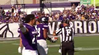 Winona State University Football vs Sioux Falls Highlights Sept 8 2018 [upl. by Naahsar]