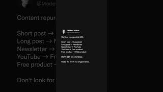 Content repurposing 101 [upl. by Luap]