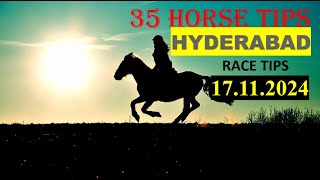 Hyderabad Race Tips 17112024 [upl. by Yecaj]