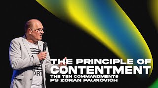 Principle of Contentment  Ps Zoran Paunovich [upl. by Alilad]