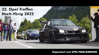 32 OPELTreffen Hoch Ybrig 2022  Aftermovie [upl. by Wolliw906]