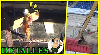 🚧🔥 LAS OBRAS AL DETALLE  Obras Santiago Bernabéu 🔥🚧 [upl. by Post317]