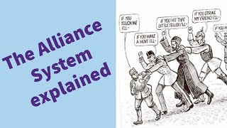 The Alliance System explained WWI  History GCSE [upl. by Vivl804]