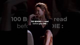 100 books to read before you die 🕊️ motivation study [upl. by Chubb]