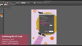 Partiellen UVLack anlegen mit InDesign [upl. by Eleanor]