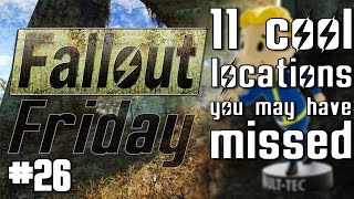 Fallout 4  11 cool locations you may have missed  Fallout Friday [upl. by Zanahs]