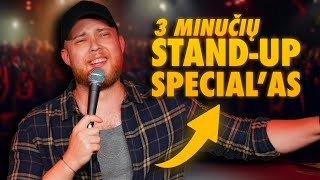 3 Minučių STANDUP SPECIALAS 18 [upl. by Darrill]