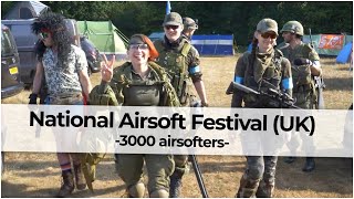 National Airsoft Festival UK  3000 airsofters [upl. by Katalin]