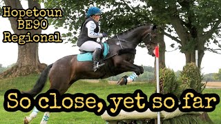 HOPETOUN BE90  REGIONAL  Eventing Vlog [upl. by Daffi]